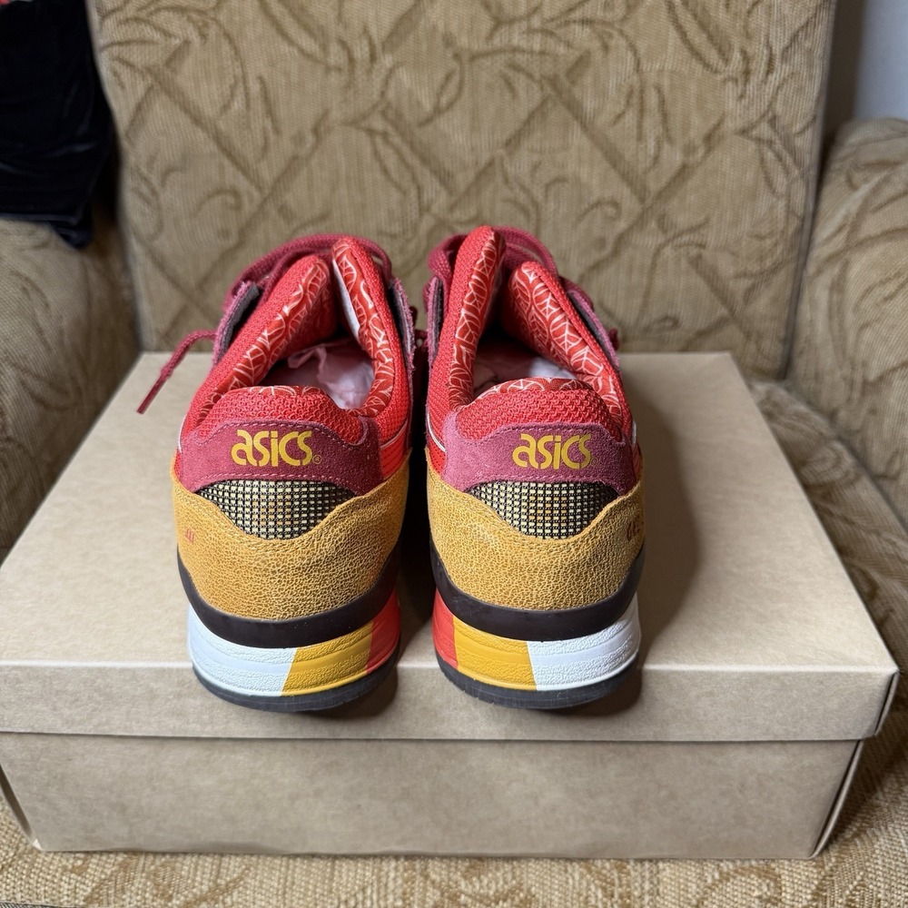 Size 10.5 - Asics Gel Lyte 3 Fiery Red (HN514) - Picture 6 of 8